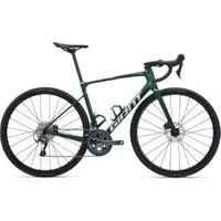 Giant Defy Advanced 3 Road Bike  2024 Small - Kelp Forest/ Silver