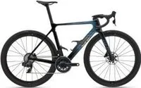 Giant Liv Enviliv Advanced Pro 0 Sram Axs Womens Road Bike  2025 Small - Gloss Ocean Twilight/Carbon Smoke/Gold Chrome