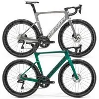 Merida Reacto 8000 Carbon Aero Road Bike  2025 XX-Small - Gunmetal Grey/Silver